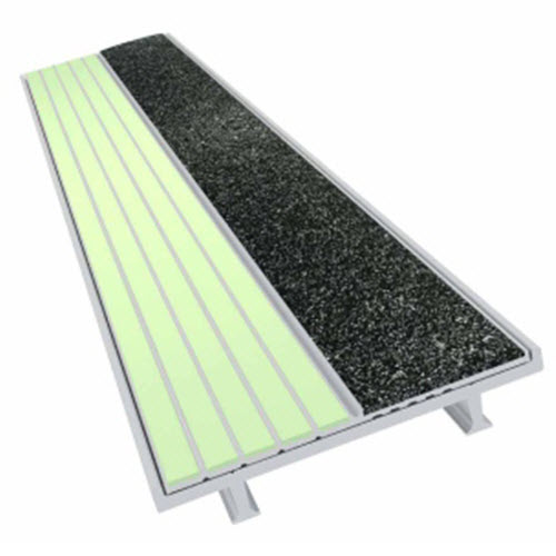 CAD Drawings BIM Models Ecoglo Inc. S10-E40 Series Luminous Cast in Place Stair Nosings